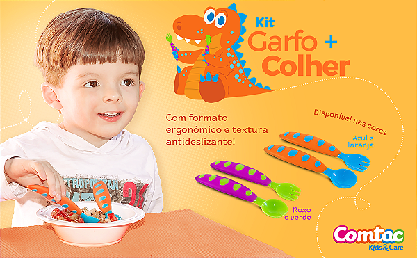 Kit Garfo + Colher