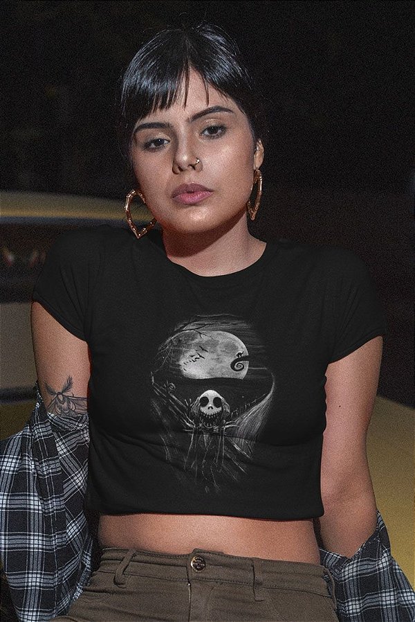 Blusa Cropped O estranho Grito de Jack