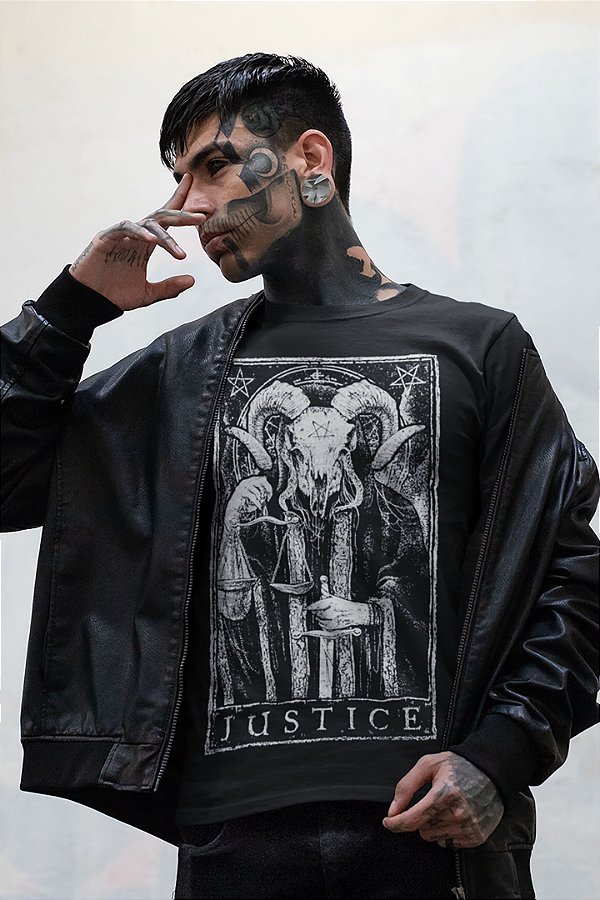 Camisa TAROT - Arcano Maior JUSTICE