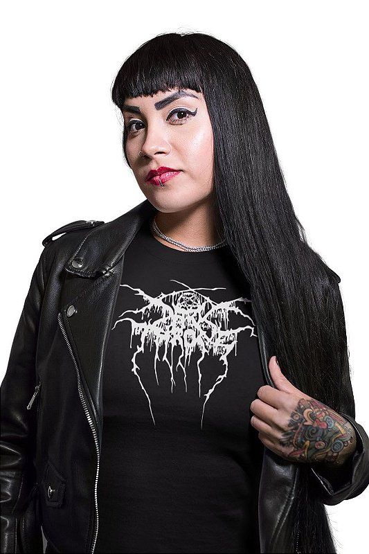 Camiseta Preta Darkthrone 100% Algodão