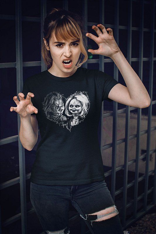 Camiseta Chucky & Tiffany Feth