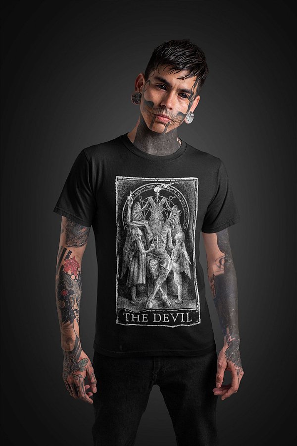 Camisa TAROT - Arcano Maior THE DEVIL