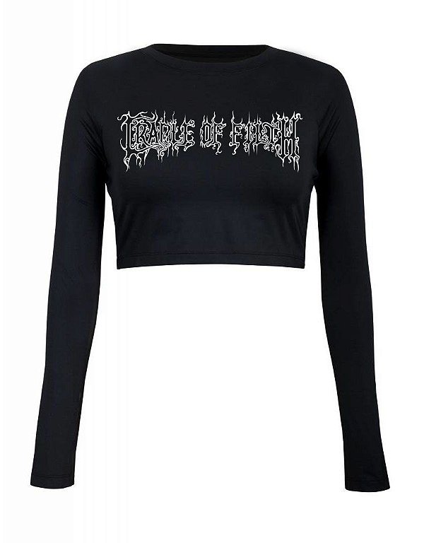 Cradle of Filth - Cropped Manga Longa