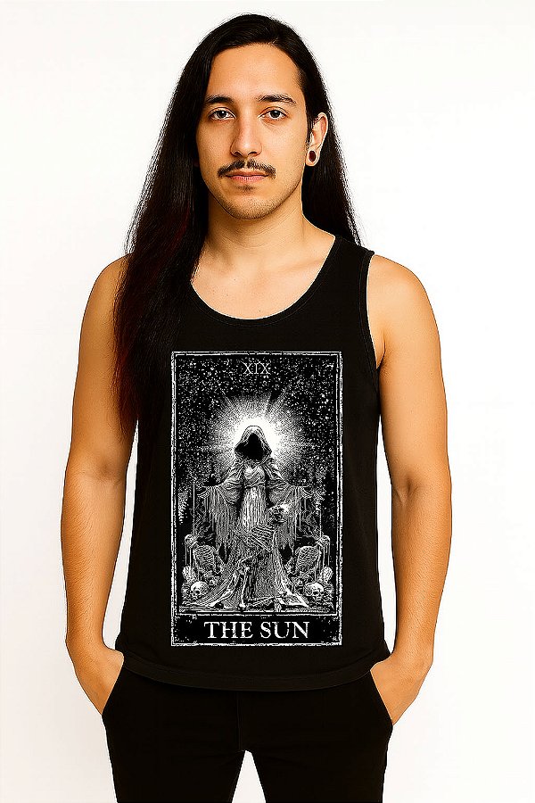 Camiseta Regata TAROT - Arcano Maior THE SUN