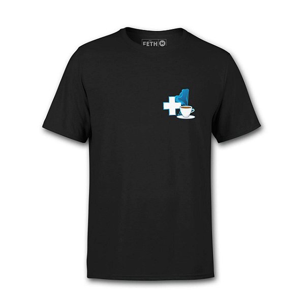 Podcast +1Café - Camiseta