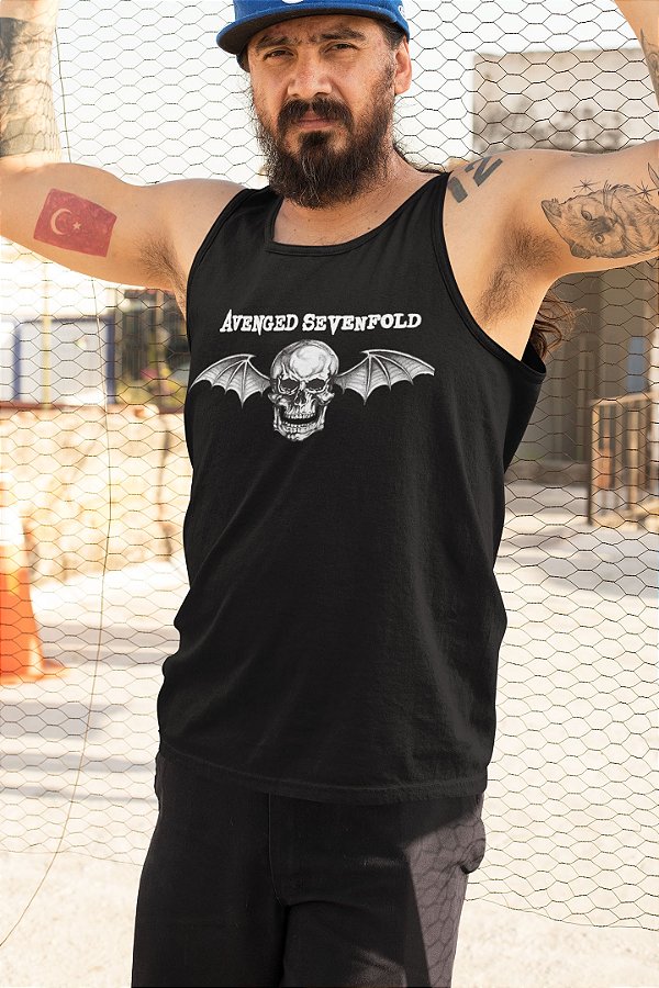 Camiseta Regata Avenged Sevenfold - Logo Clássico