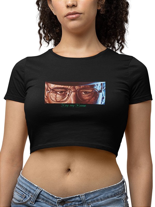 Blusa Cropped Breaking Bad - Coleção Janelas da Alma