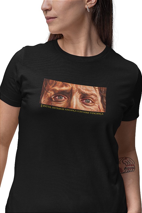Camiseta O Senhor dos Anéis - Coleção Janelas da Alma