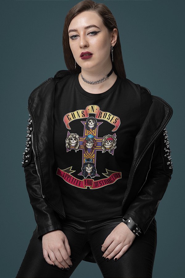 Camiseta Guns N' Roses Appetite for Destruction