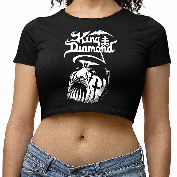 Blusa Cropped King Diamond