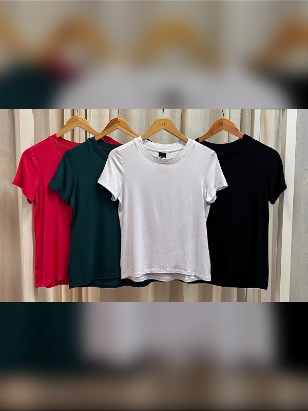 T- Shirt Retilínea Enfim Malwee