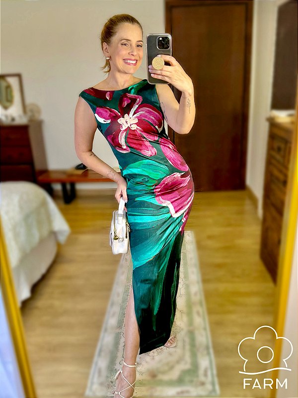 Vestido Lineia Farm