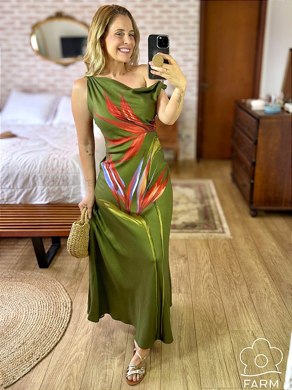 Vestido Maxi Estrelícia Farm