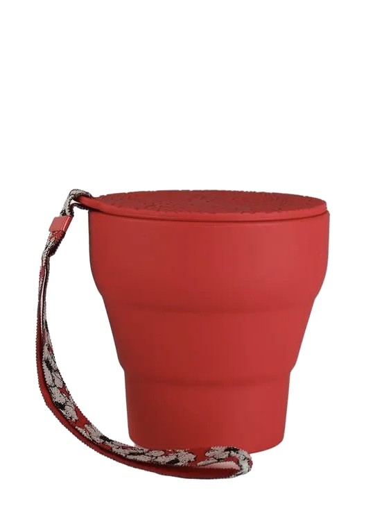 Copo Vai e Vem 300ml Vermelho Hibísco Farm