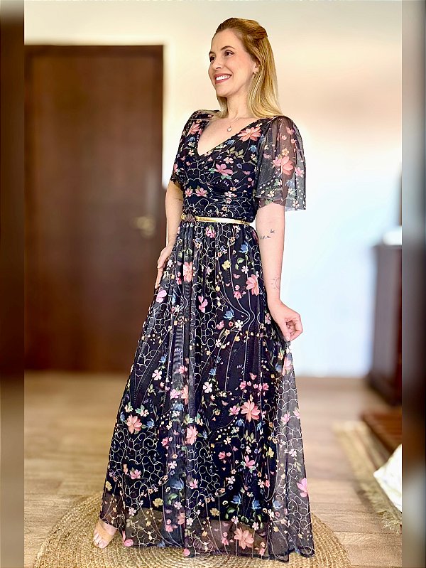 Vestido Jardim Real Antix