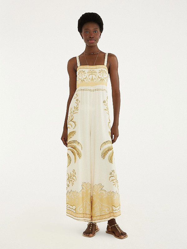 Macacão Paisagem Tropical Farm