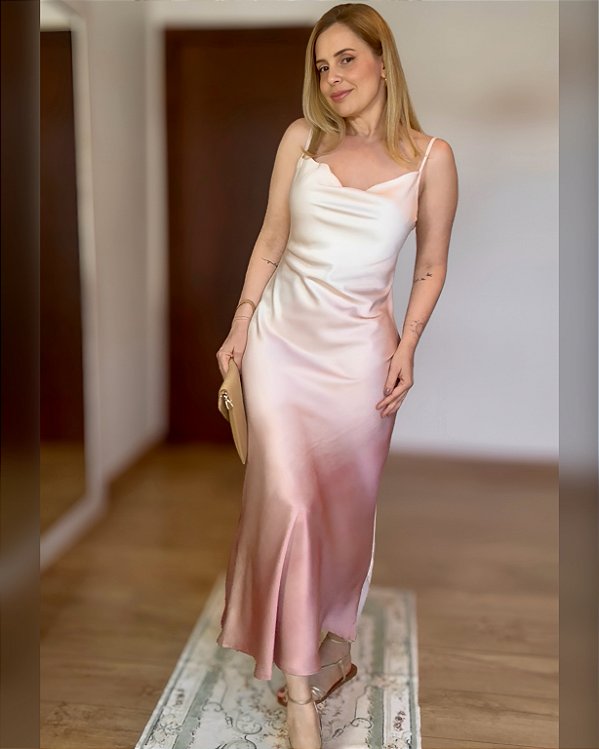 Vestido Tie Dye Seda