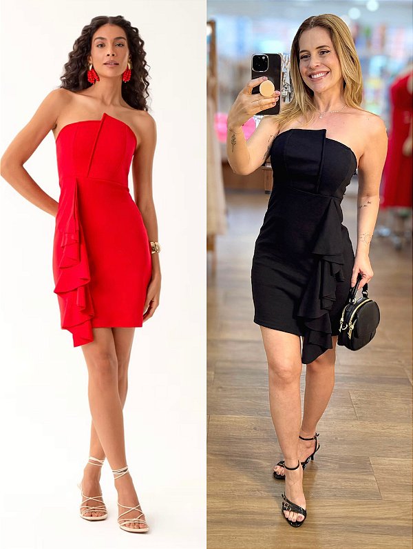 Vestido Assimétrico Laura Modo