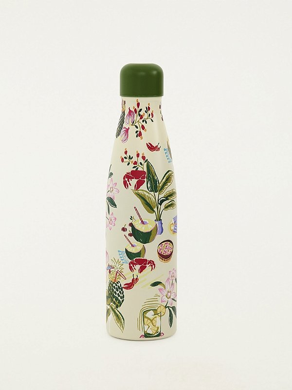 Garrafa Glub Glub 500ml Comida de Praia Farm