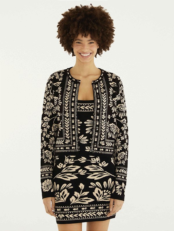 Cardigan Tricot Daniela Farm