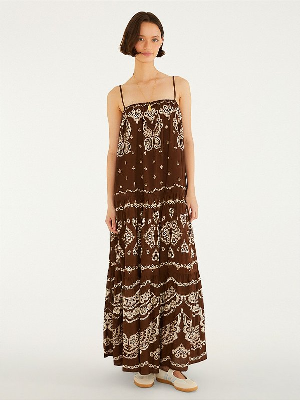Vestido Alcinhas Nicole Farm