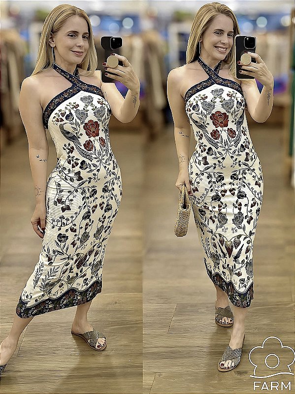 Vestido Sonho de Morango Farm