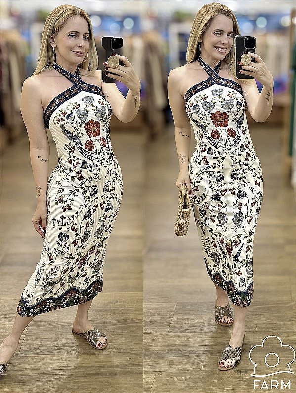 Vestido Sonho de Morango Farm