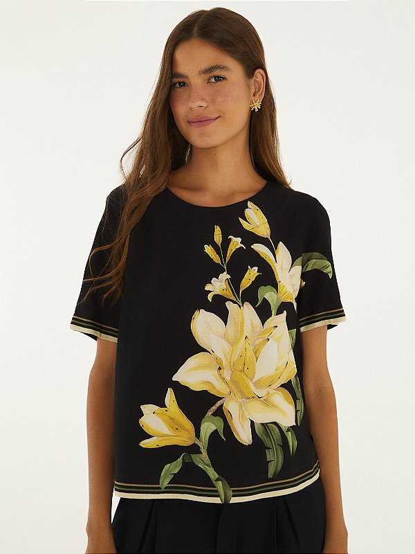 T-Shirt Flor Nana Farm