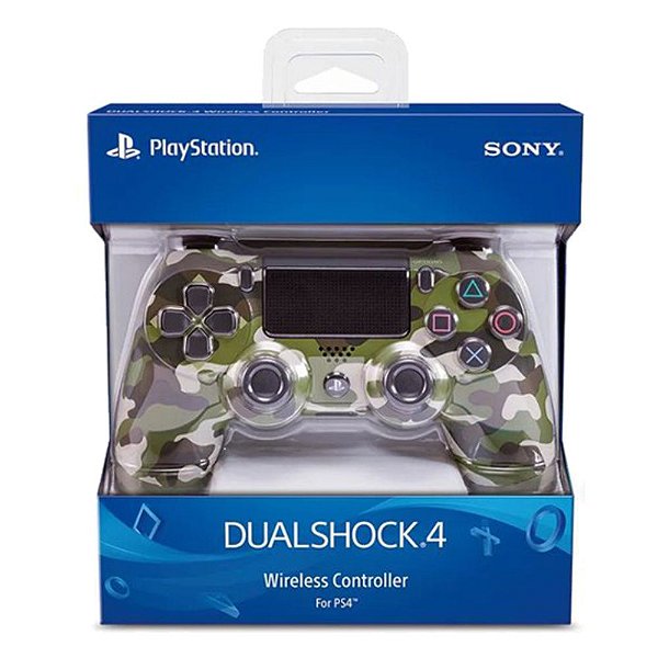 Controle Sem Fio Dualshock 4 Sony Camuflado - PS4