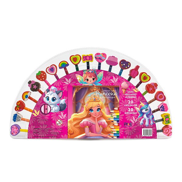 Livro Diversão com as princesas e seus amigos