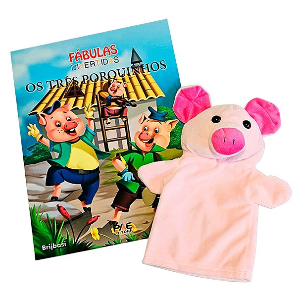 Fábulas divertidas - Os três porquinhos