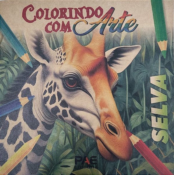 Colorindo com arte - Selva