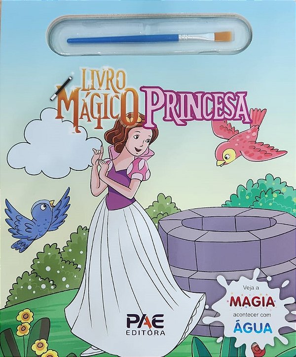 Livro mágico princesas