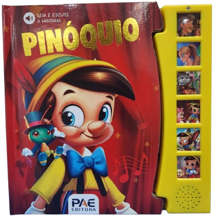 Pinóquio - Livro sonoro