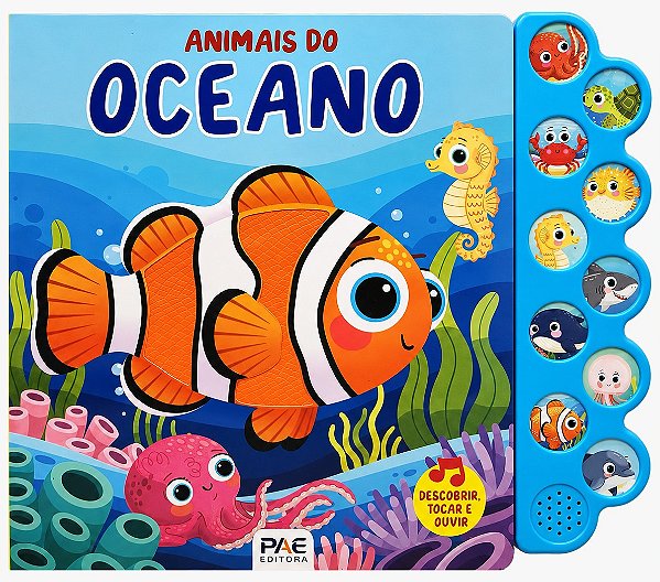 Animais do Oceano - Descobrir, tocar e ouvir