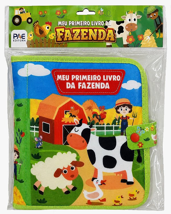 Livro Sensorial Meu Primeiro do Livro da Fazenda