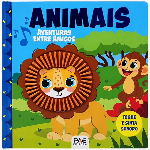 Animais - Aventuras entre Amigos - Toque e sinta sonoro