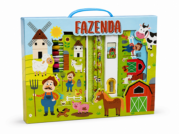 MEU LIVRO DE ATIVIDADES FAZENDA GRANDE ( FORMATO GRANDE)