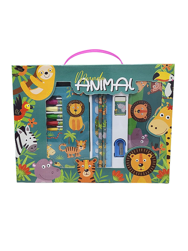 MEU LIVRO DE ATIVIDADES MUNDO ANIMAL( FORMATO GRANDE)