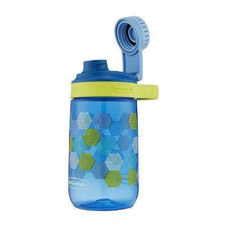 Squeeze Kids bico Leak Proof 414 ml Decoração Hexagonos Contigo
