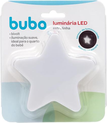 Luminária Led com Sensor Estrela - Buba