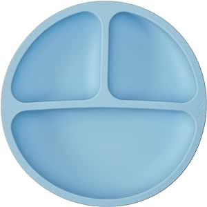 Pratinho em Silicone com Ventosas Azul - Buba