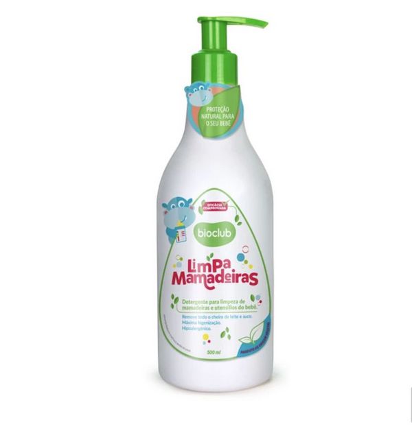 Detergente Limpa Mamadeiras 500ml - Bioclub