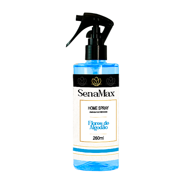 HOME SPRAY SENAMAX 260ML FLORES DE ALGODÃO