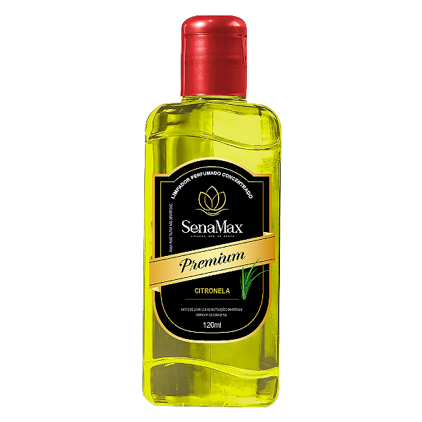 LIMPADOR CONCENTRADO SENAMAX 120ML CITRONELA