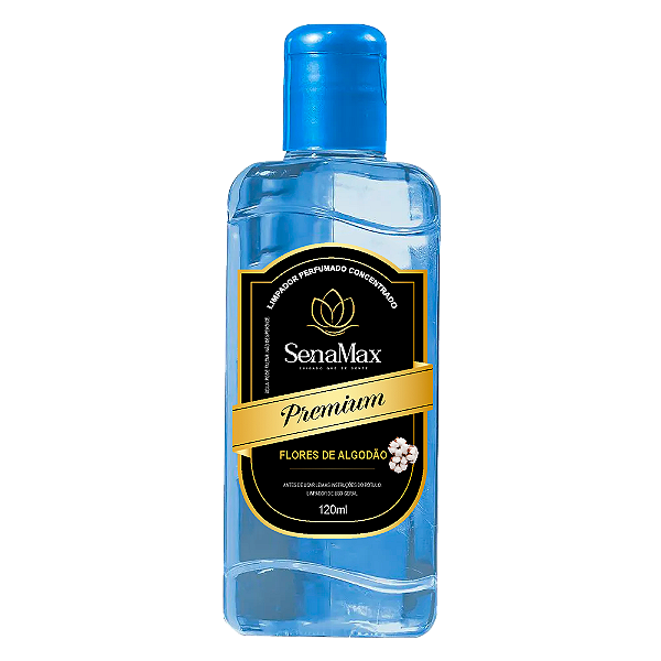 LIMPADOR CONCENTRADO SENAMAX 120ML FLORES DE ALGODÃO
