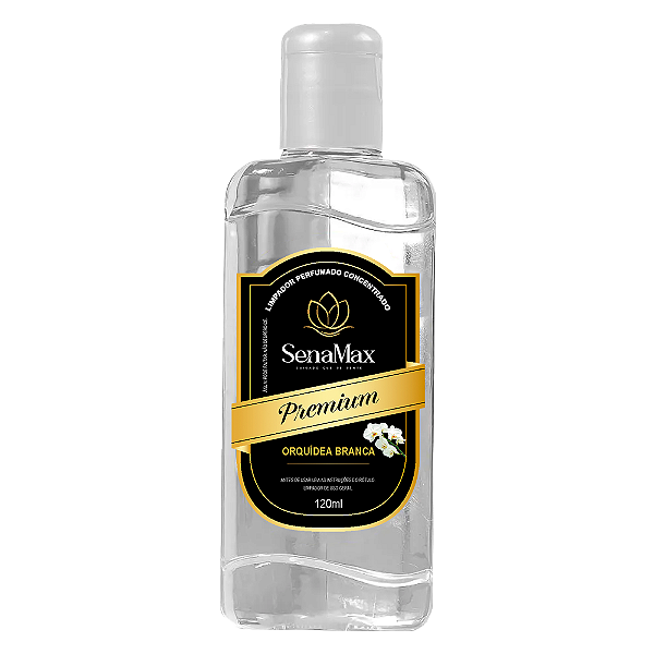 LIMPADOR CONCENTRADO SENAMAX 120ML ORQUÍDEA BRANCA