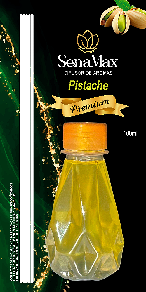 DIFUSOR SENAMAX 100ML PISTACHE