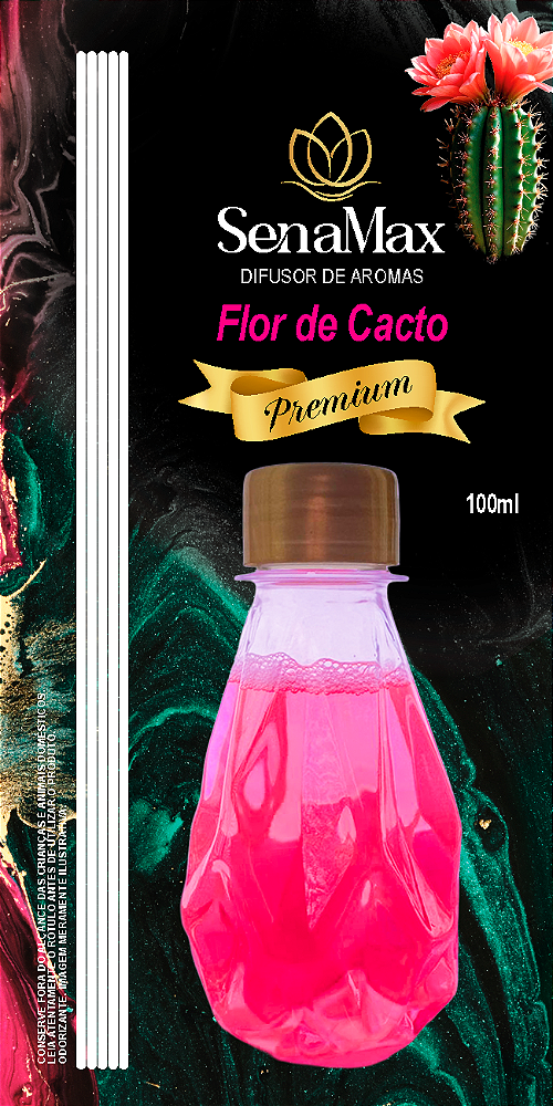 DIFUSOR SENAMAX 100ML FLOR DE CACTO