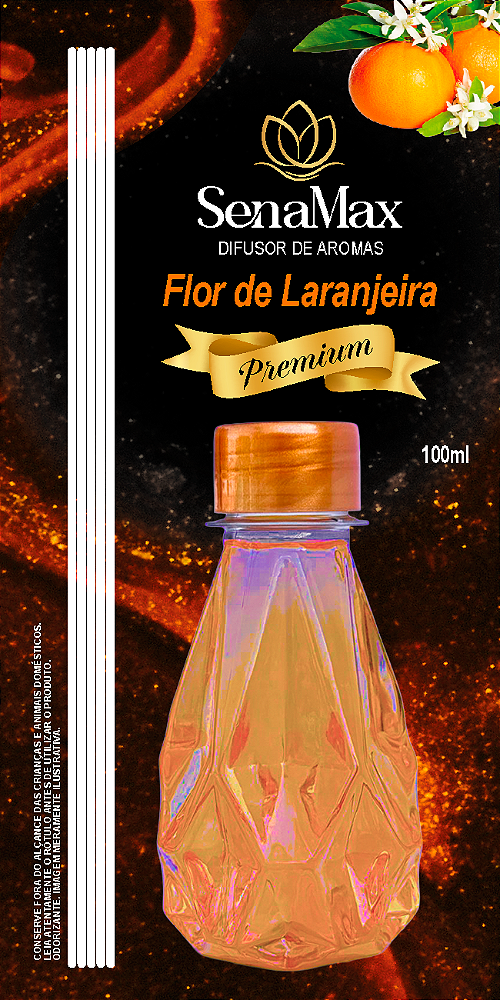 DIFUSOR SENAMAX 100ML FLOR DE LARANJEIRA
